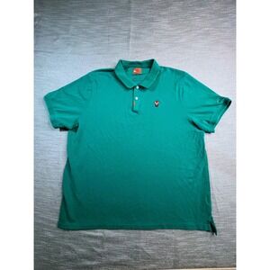 "Frank" Tiger Woods Nike DriFIT The Nike Polo Mens XL Green Short Sleeve Shirt